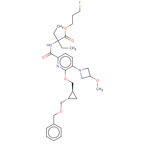 Chemical structure of BindingDB Monomer ID 603954