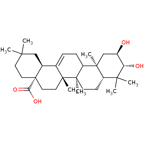 Chemical structure of BindingDB Monomer ID 604141