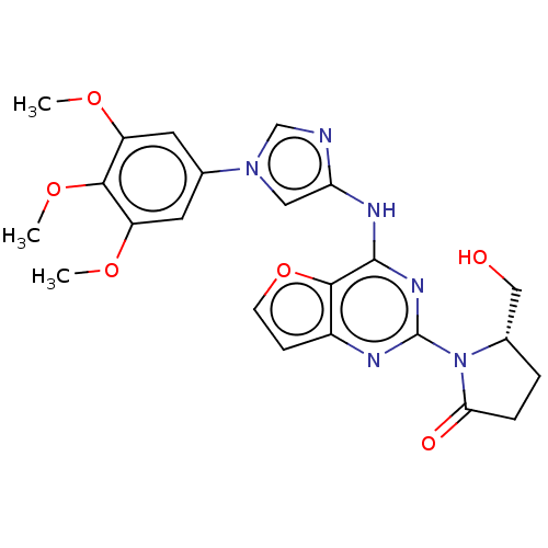 Chemical structure of BindingDB Monomer ID 604605