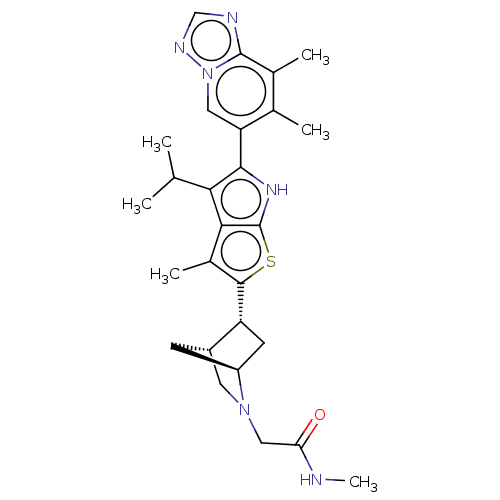 Chemical structure of BindingDB Monomer ID 604833