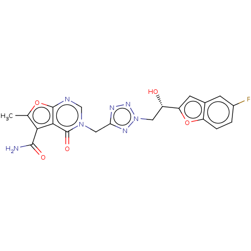 Chemical structure of BindingDB Monomer ID 604834