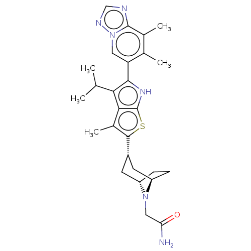 Chemical structure of BindingDB Monomer ID 604837