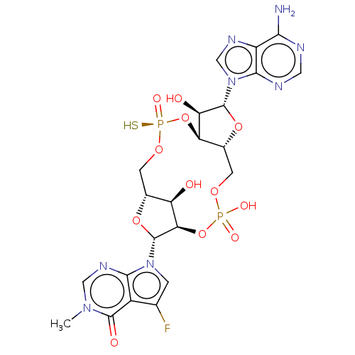 Chemical structure of BindingDB Monomer ID 604839