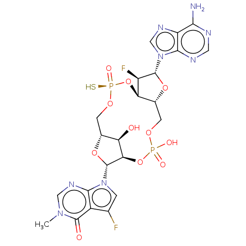 Chemical structure of BindingDB Monomer ID 604841