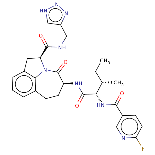 Chemical structure of BindingDB Monomer ID 605187