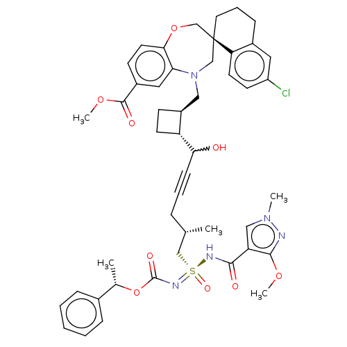 Chemical structure of BindingDB Monomer ID 605239
