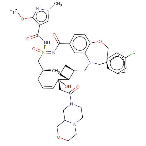 Chemical structure of BindingDB Monomer ID 605307