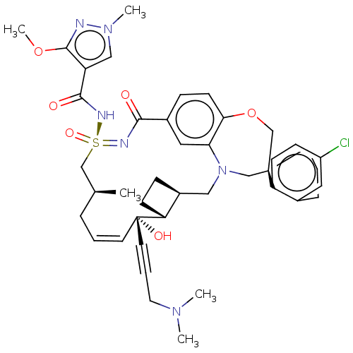 Chemical structure of BindingDB Monomer ID 605314