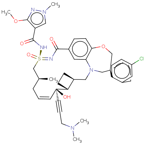 Chemical structure of BindingDB Monomer ID 605315
