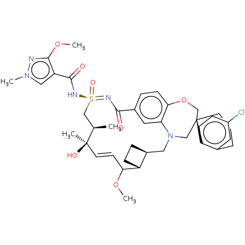 Chemical structure of BindingDB Monomer ID 605328