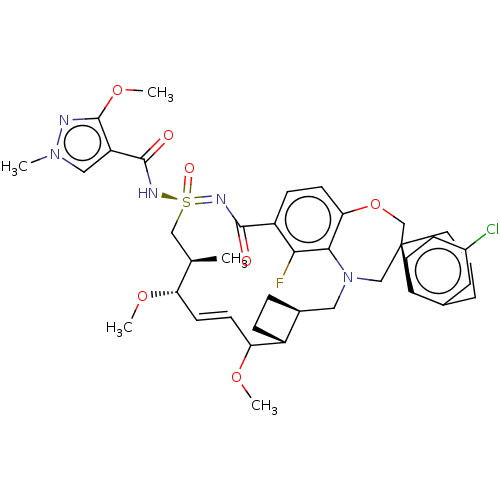 Chemical structure of BindingDB Monomer ID 605368