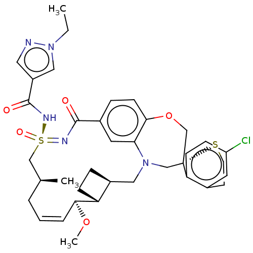 Chemical structure of BindingDB Monomer ID 605384