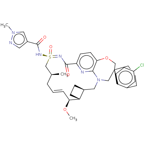 Chemical structure of BindingDB Monomer ID 605391