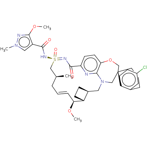 Chemical structure of BindingDB Monomer ID 605397