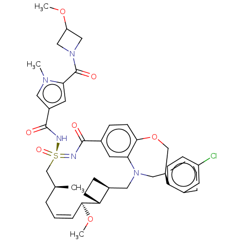Chemical structure of BindingDB Monomer ID 605417
