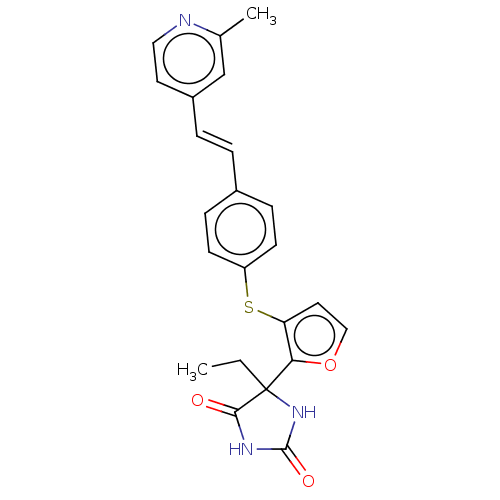 Chemical structure of BindingDB Monomer ID 605509