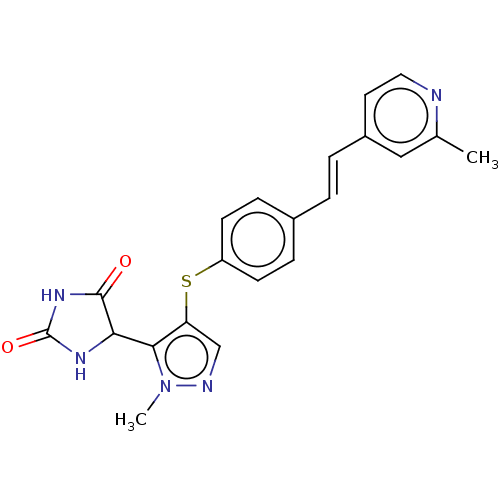 Chemical structure of BindingDB Monomer ID 605519