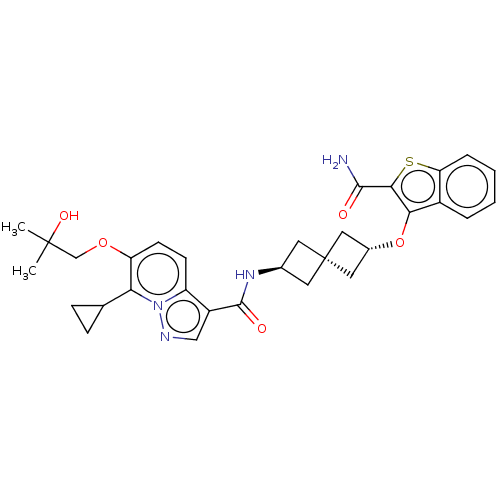 Chemical structure of BindingDB Monomer ID 605521