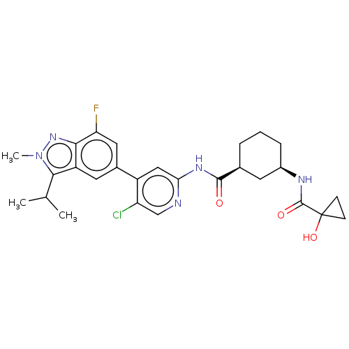 Chemical structure of BindingDB Monomer ID 605523