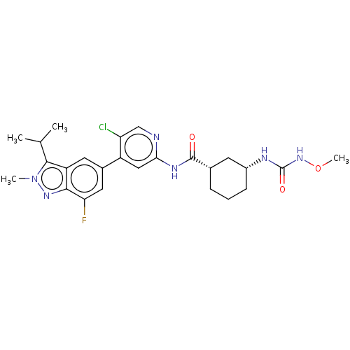 Chemical structure of BindingDB Monomer ID 605534