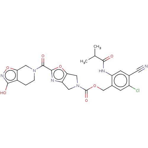 Chemical structure of BindingDB Monomer ID 605539