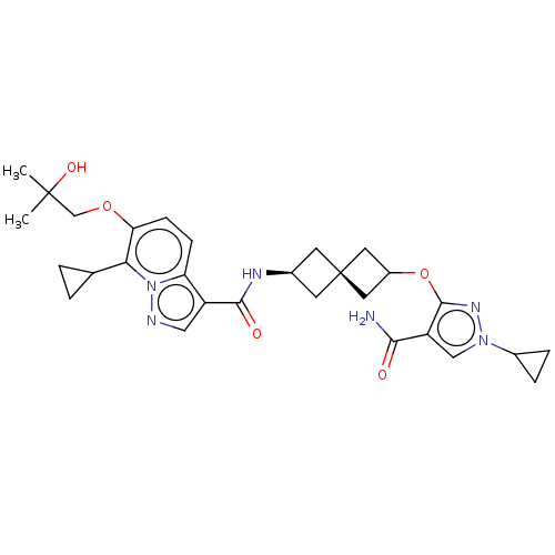 Chemical structure of BindingDB Monomer ID 605590