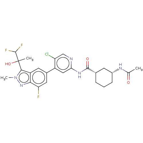 Chemical structure of BindingDB Monomer ID 605605