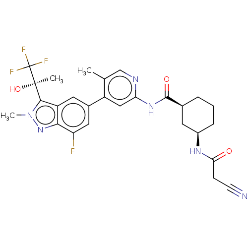 Chemical structure of BindingDB Monomer ID 605606