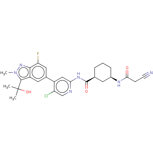 Chemical structure of BindingDB Monomer ID 605617