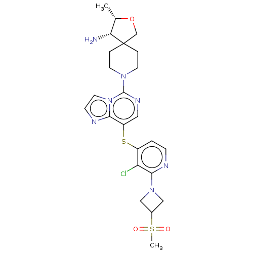 Chemical structure of BindingDB Monomer ID 605742