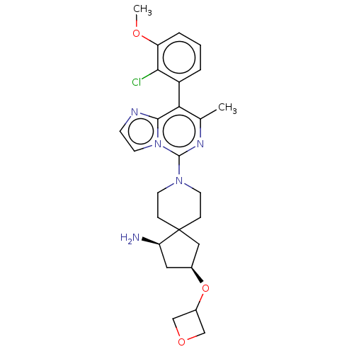 Chemical structure of BindingDB Monomer ID 605794