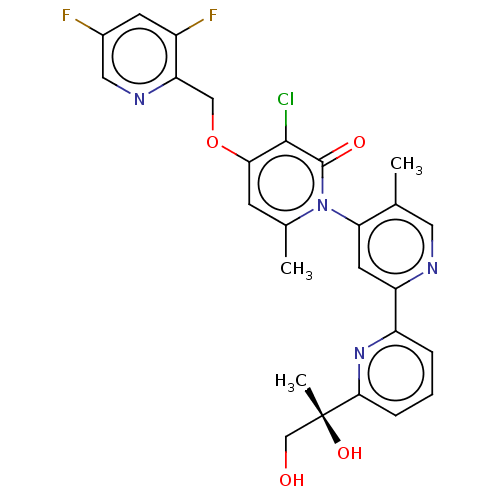 Chemical structure of BindingDB Monomer ID 605874