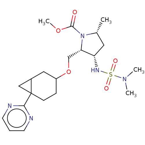 Chemical structure of BindingDB Monomer ID 605945
