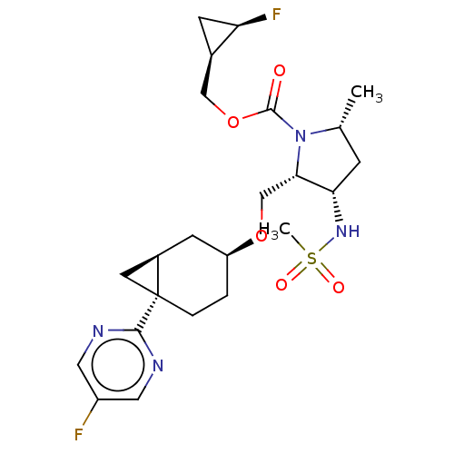 Chemical structure of BindingDB Monomer ID 605984