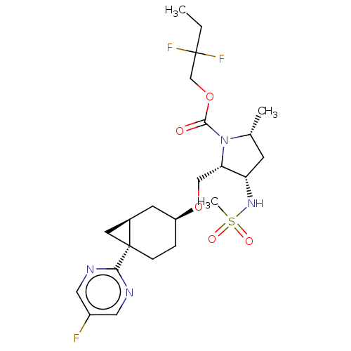 Chemical structure of BindingDB Monomer ID 605993