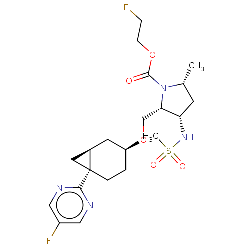 Chemical structure of BindingDB Monomer ID 605995