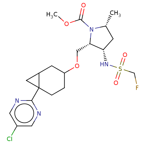 Chemical structure of BindingDB Monomer ID 606012