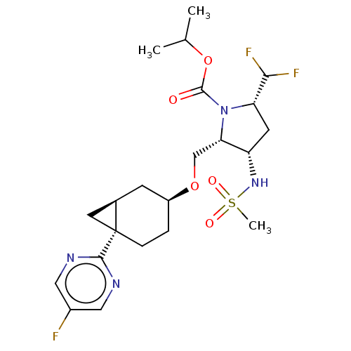 Chemical structure of BindingDB Monomer ID 606045