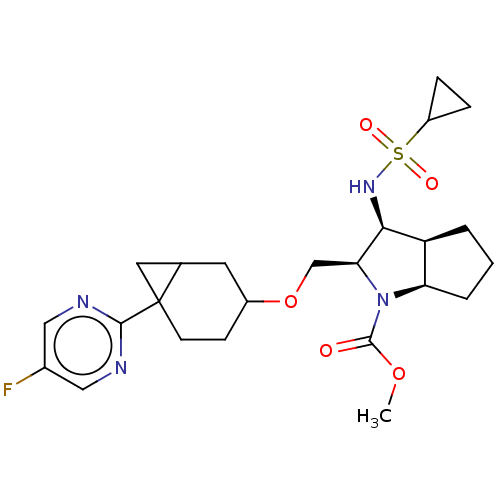 Chemical structure of BindingDB Monomer ID 606054