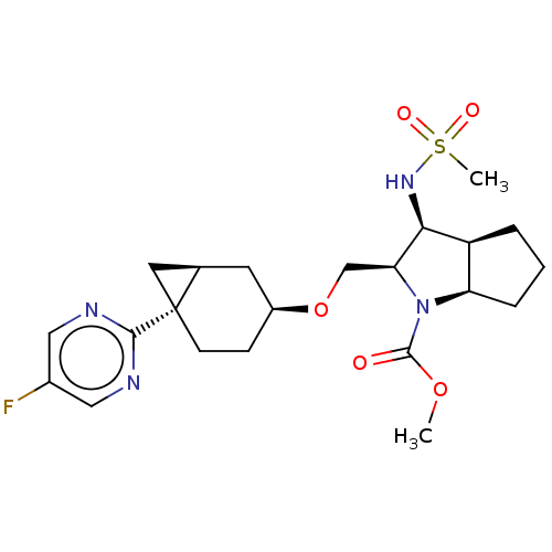 Chemical structure of BindingDB Monomer ID 606057