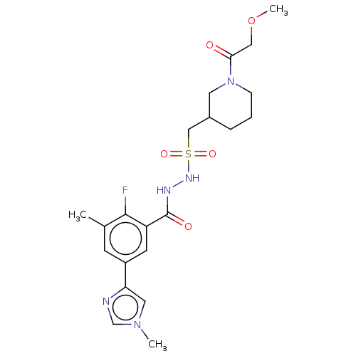 Chemical structure of BindingDB Monomer ID 606494