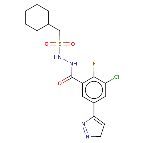 Chemical structure of BindingDB Monomer ID 606510