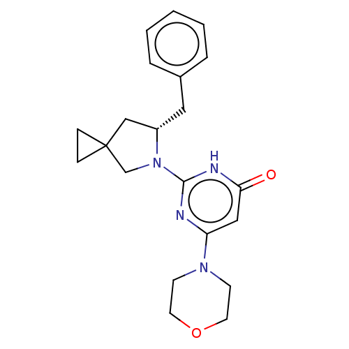 Chemical structure of BindingDB Monomer ID 606945