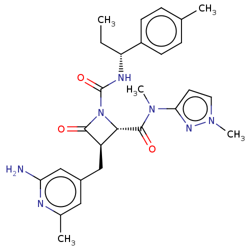 Chemical structure of BindingDB Monomer ID 607744