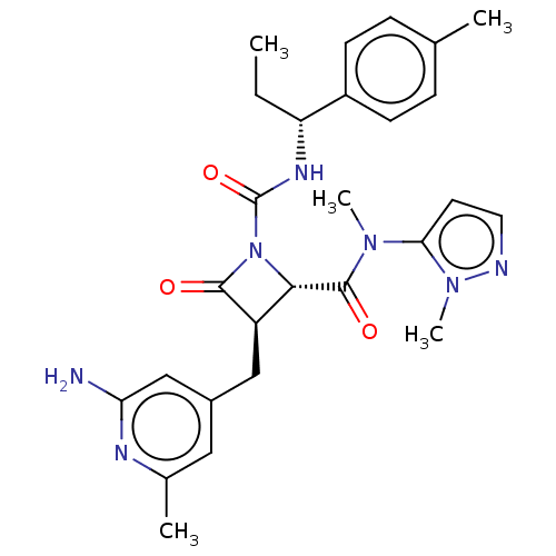 Chemical structure of BindingDB Monomer ID 607756