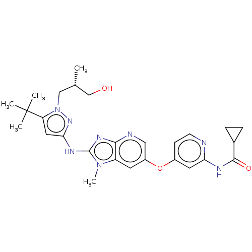 Chemical structure of BindingDB Monomer ID 608007