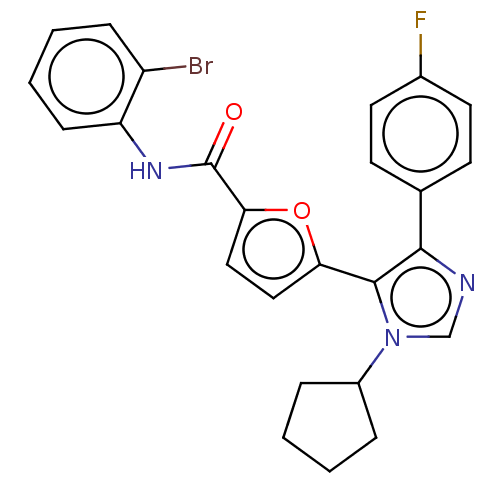 Chemical structure of BindingDB Monomer ID 608267