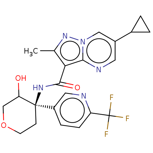 Chemical structure of BindingDB Monomer ID 608324