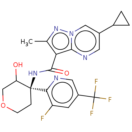 Chemical structure of BindingDB Monomer ID 608327