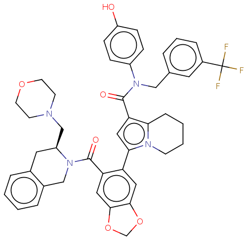 Chemical structure of BindingDB Monomer ID 608707